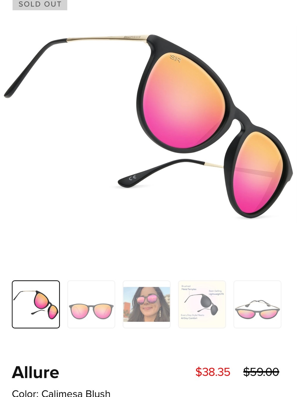 Shady Rays Allure Sunglasses
